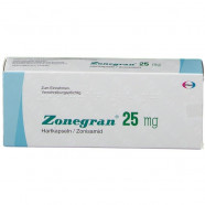 Купить Зонегран (Зонисамид) 25 мг Франция капсулы №14 в Туле